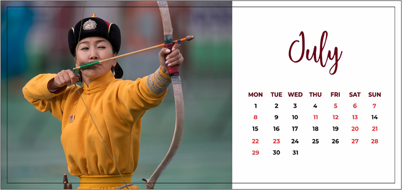 Mongolia events and festivals calendar
